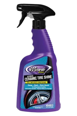 Fan Favorite Wizards Products 54011 Wizards Select Hybrid Ceramic Tire Shine 22 oz